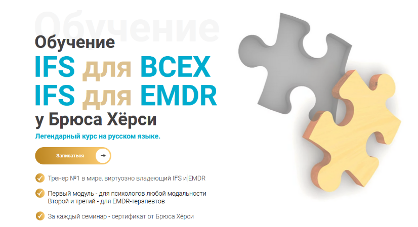 [Брюс Хёрси] Основы терапии внутренних семейных систем (IFS) для всех. 1-й модуль (2023)
