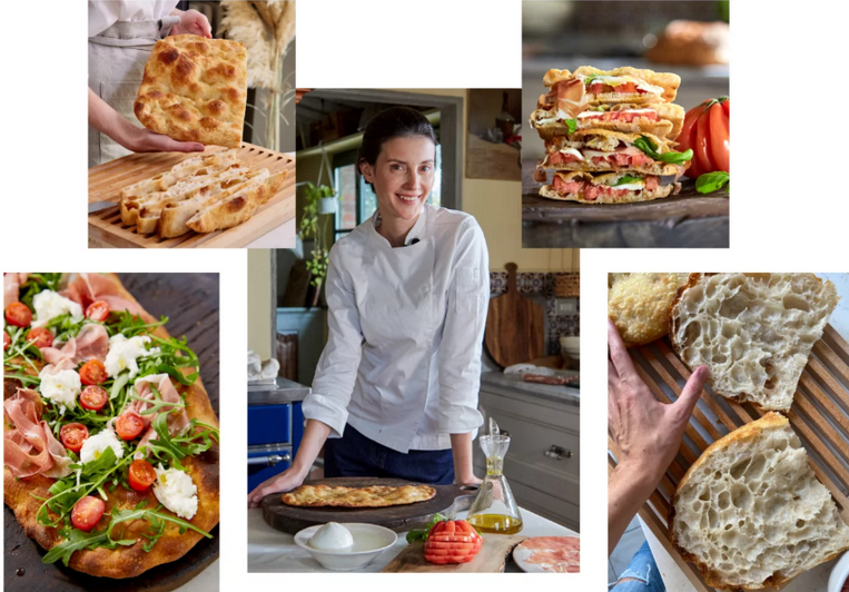 [Анна Боти, Франческо Карузи] [Ohmybread] Практический мастер класс по выпечке итальянской Пиццы и Фокаччи на закваске (2024)