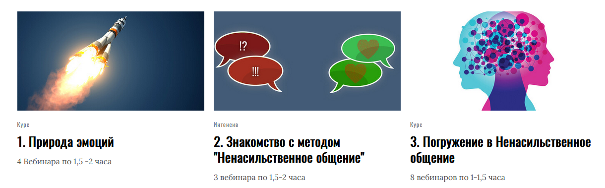 [Сергей Горбачев] Ненасильственное общение 15 вебинаров (2023)