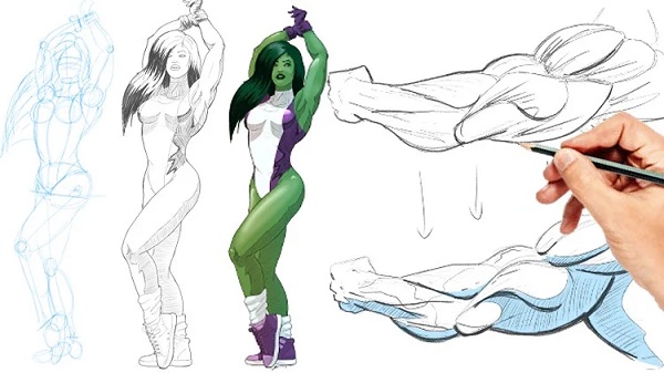 [Udemy] Ed Foychuk ― Как рисовать - Анатомия и рисование фигур - Полный курс (2025)