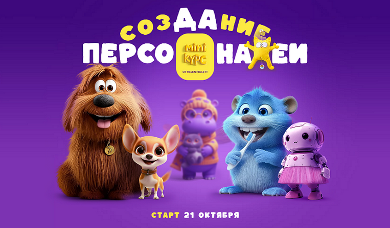 [Helen Fiolett] Создание персонажей (2024)