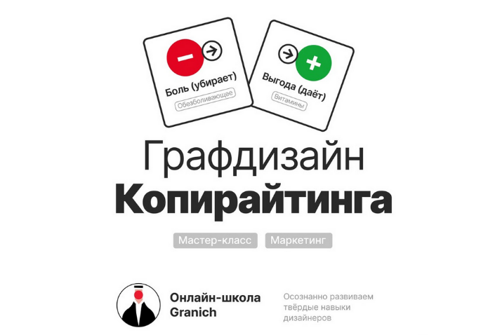 [Вадим Гранич] Графдизайн Копирайтинга. Тариф Видеоформат (2023)