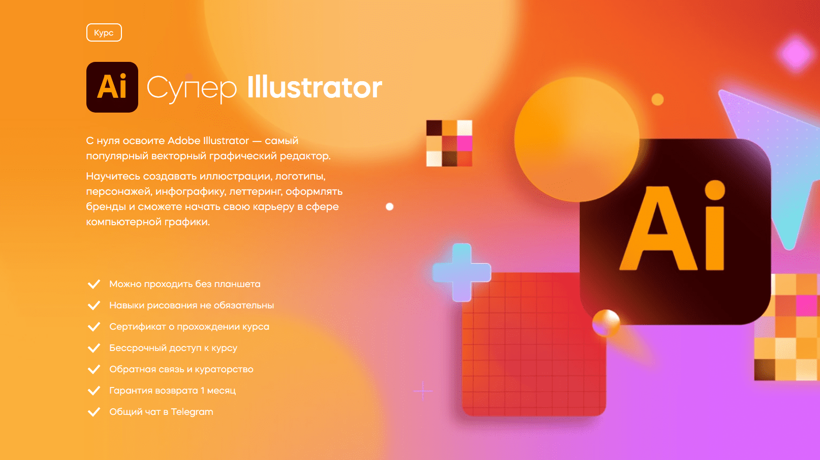 [VideoSmile] Вероника Полякова - Супер Illustrator (2022)