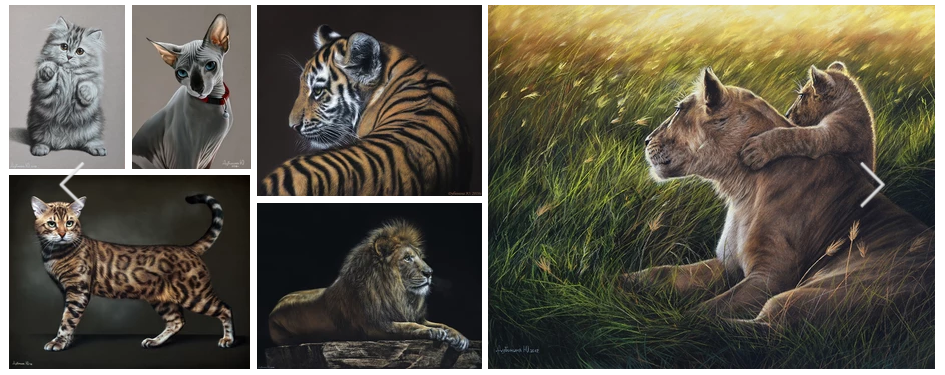 [Юлия Дубинина] Курс по пастели «Кошачьи» (2022)