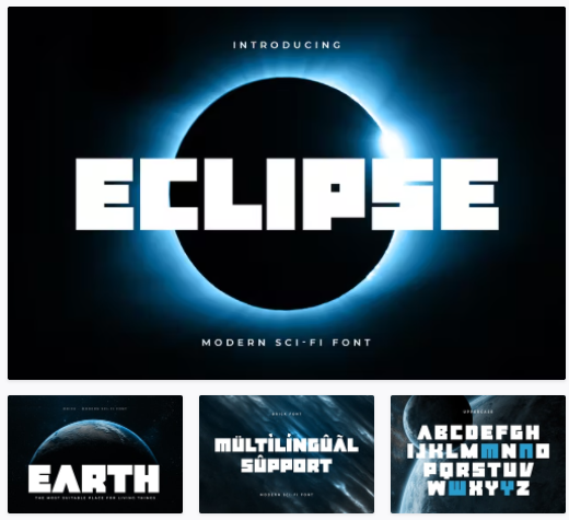 [Elements.Envato] Eclipse Font (2022)