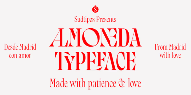 [Myfonts] Almoneda Font (2022)