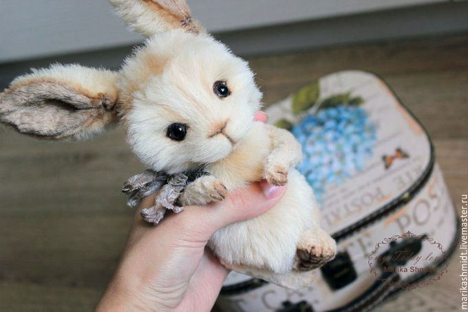 [Марика Шмидт] Кролик в технике Тедди (Игрушки-Тедди)