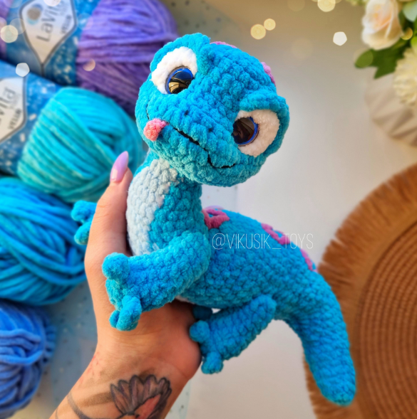 [Виктория Кравченко] [vikusik_toys] Саламандра (2024)