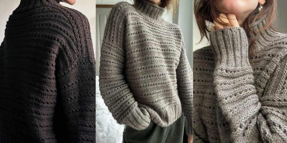 [My Favourite Things] [Вяжи.ру] Стильный с японским плечом Sweater No. 27 (2023)