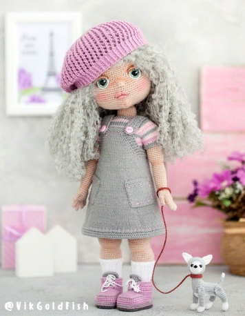 [Viktoriya Goldfish] [VikGoldFish] Кукла Мишель (2023)