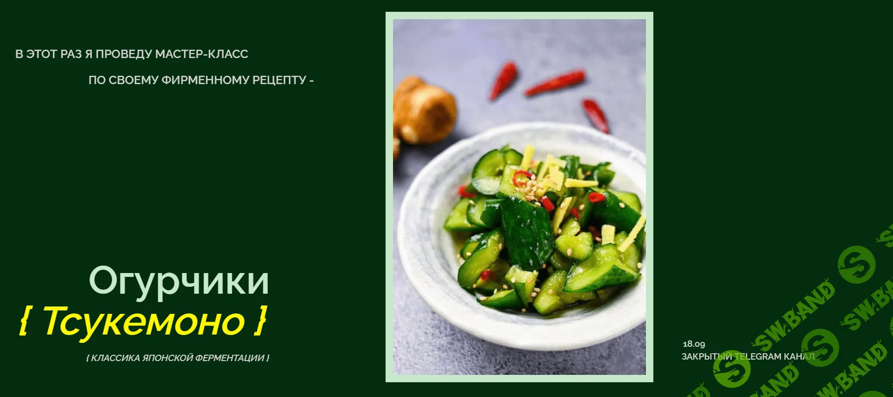 [FermentinWonderLand] Огурчики Тсукемоно (2023)