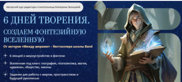 [Екатерина Звонцева] [Band] 6 дней творения. Создаем фэнтезийную вселенную (2024)