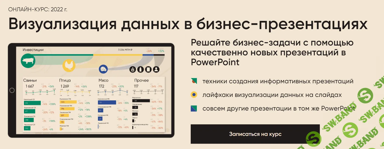 [Алексей Колоколов] Визуализация данных в бизнес-презентациях (2022)