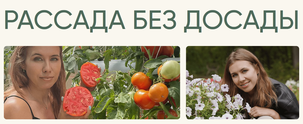 [Анна Акинина] Рассада без досады. Овощная + цветочная рассада (2023)