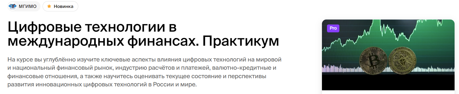 [МГИМО] Светлана Перцева ― Цифровые технологии в международных финансах. Практикум (2024)