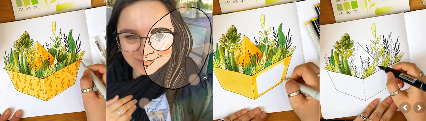 [lectoroom] Весенний кораблик мечты - скетчинг маркерами (2024)