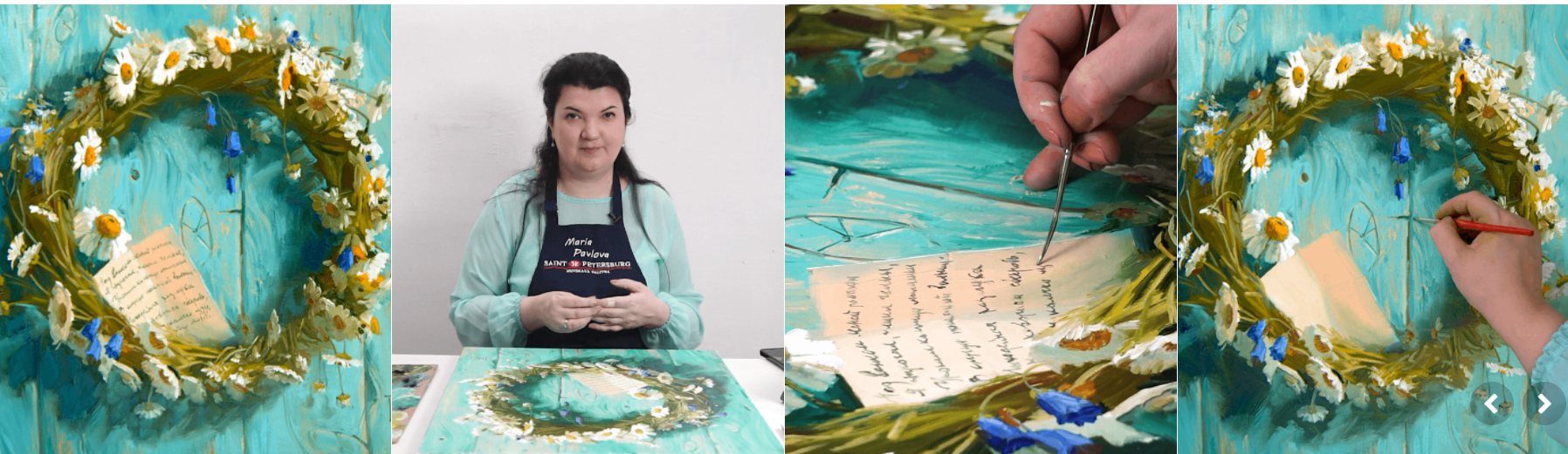 [lectoroom] Цветочный венок маслом (2024)